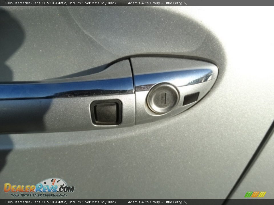 2009 Mercedes-Benz GL 550 4Matic Iridium Silver Metallic / Black Photo #9
