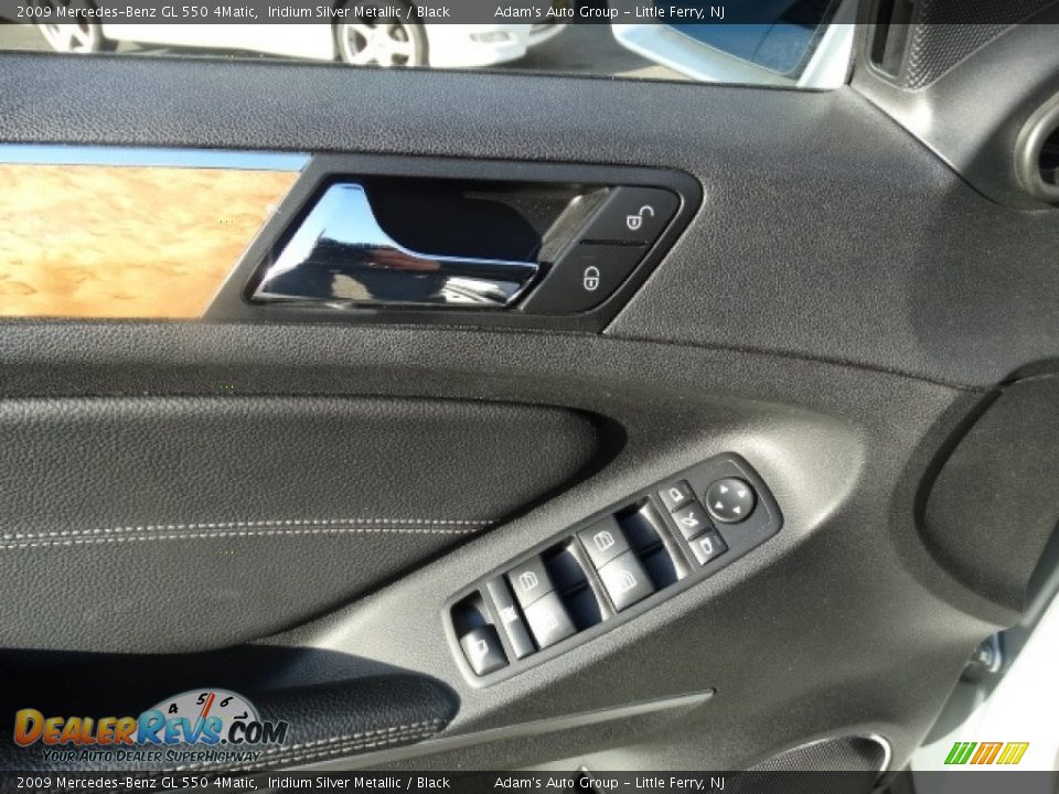 2009 Mercedes-Benz GL 550 4Matic Iridium Silver Metallic / Black Photo #10
