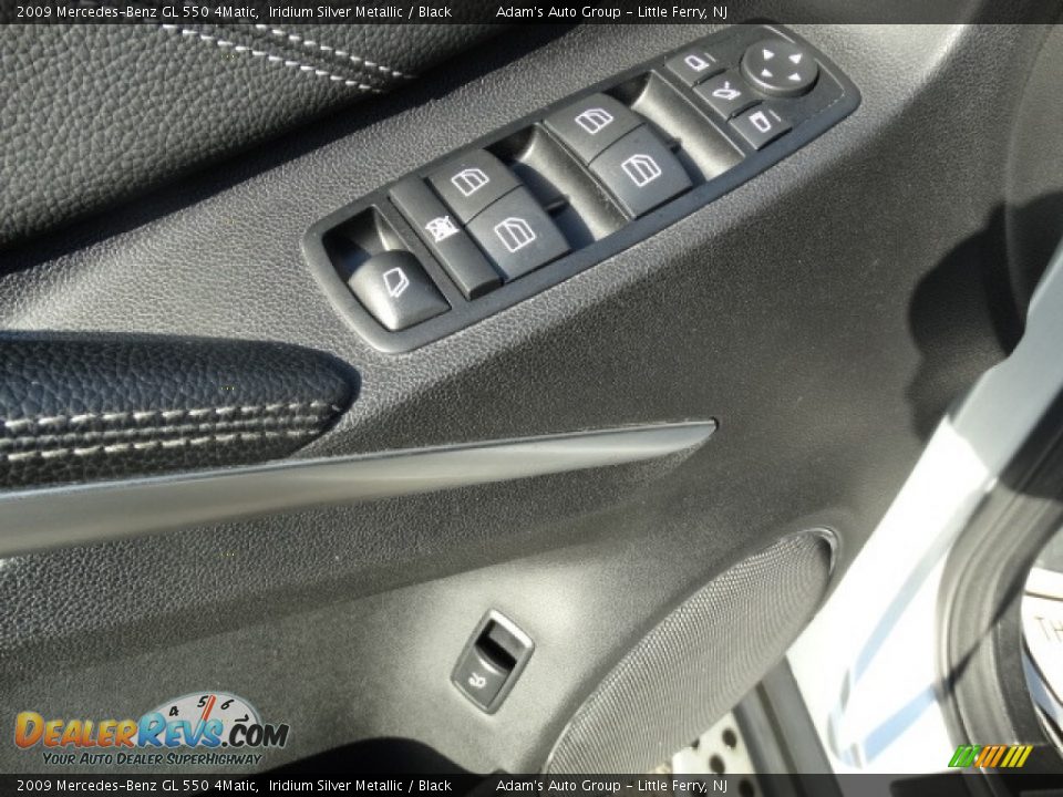 2009 Mercedes-Benz GL 550 4Matic Iridium Silver Metallic / Black Photo #11