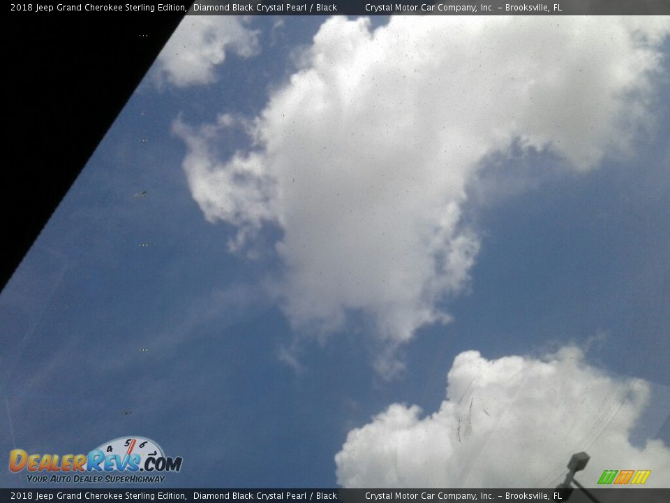 2018 Jeep Grand Cherokee Sterling Edition Diamond Black Crystal Pearl / Black Photo #22