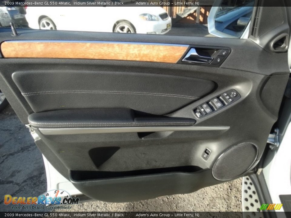 2009 Mercedes-Benz GL 550 4Matic Iridium Silver Metallic / Black Photo #12