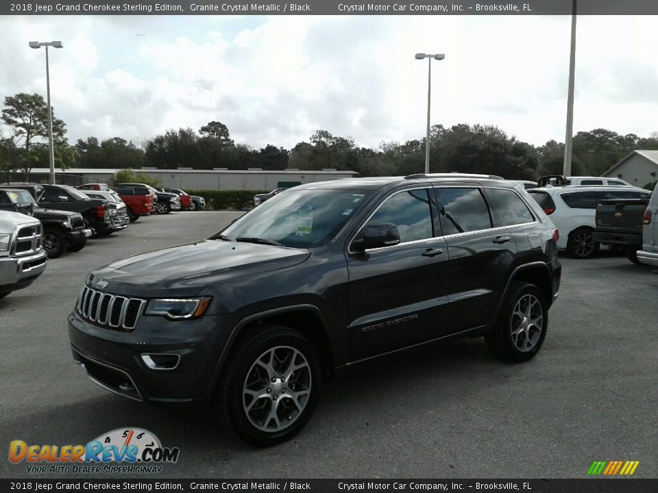 2018 Jeep Grand Cherokee Sterling Edition Granite Crystal Metallic / Black Photo #1