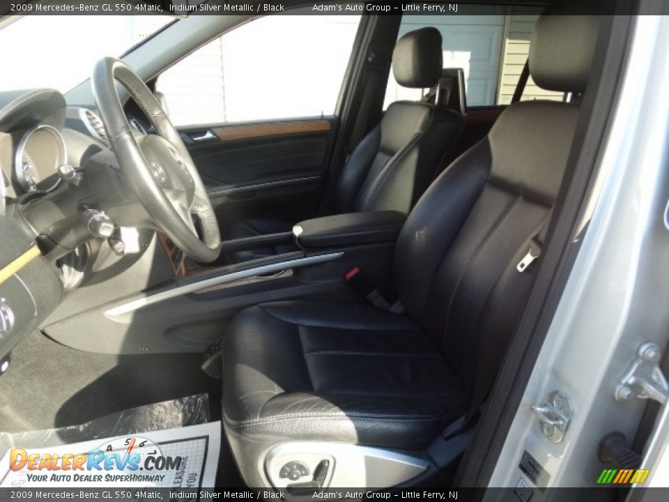 2009 Mercedes-Benz GL 550 4Matic Iridium Silver Metallic / Black Photo #14