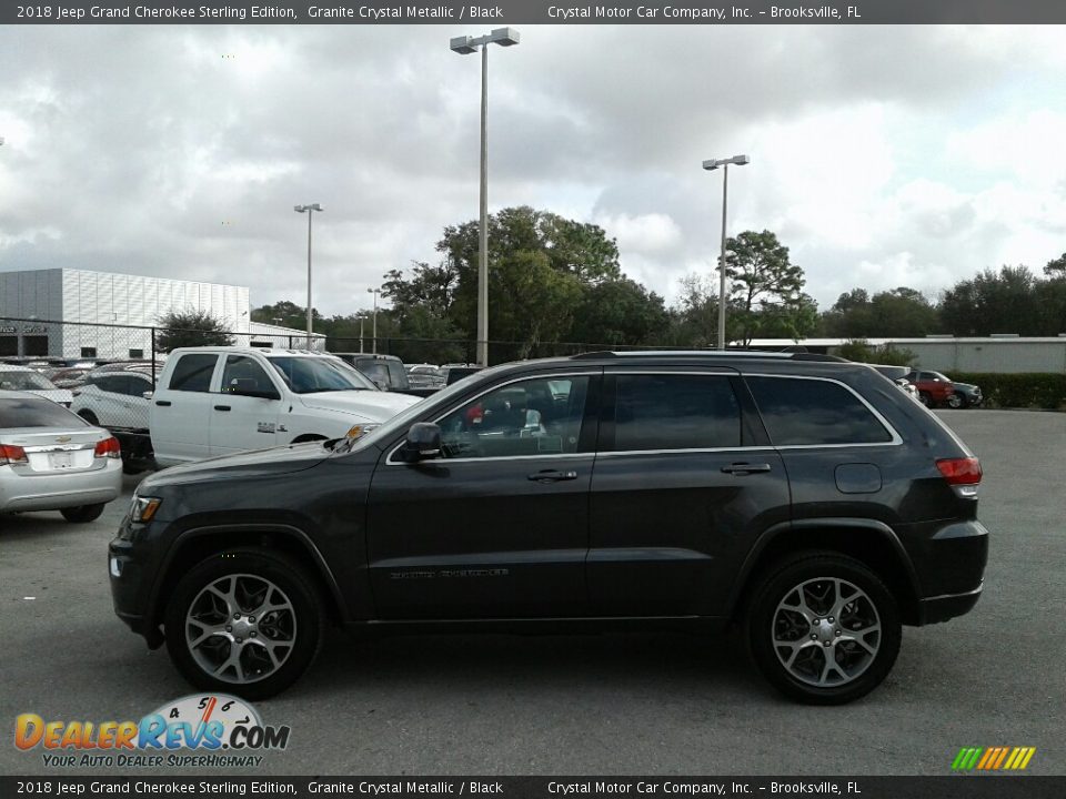2018 Jeep Grand Cherokee Sterling Edition Granite Crystal Metallic / Black Photo #2