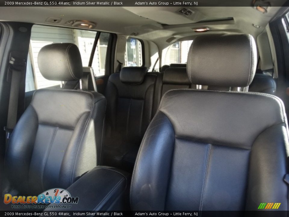 2009 Mercedes-Benz GL 550 4Matic Iridium Silver Metallic / Black Photo #15