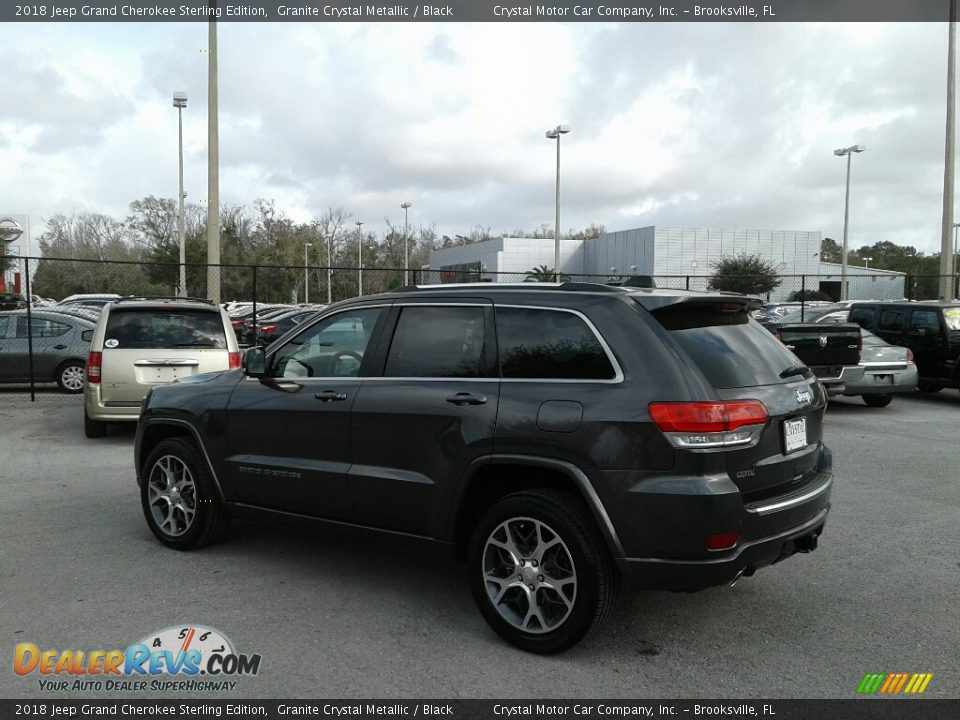 2018 Jeep Grand Cherokee Sterling Edition Granite Crystal Metallic / Black Photo #3