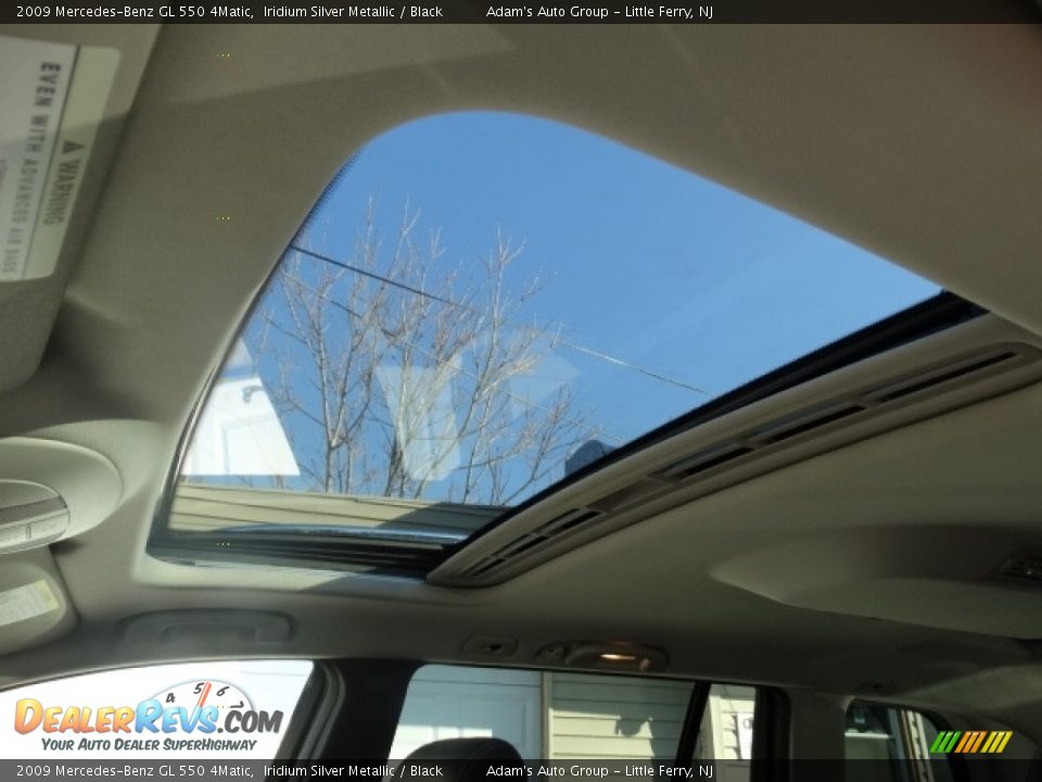 2009 Mercedes-Benz GL 550 4Matic Iridium Silver Metallic / Black Photo #17