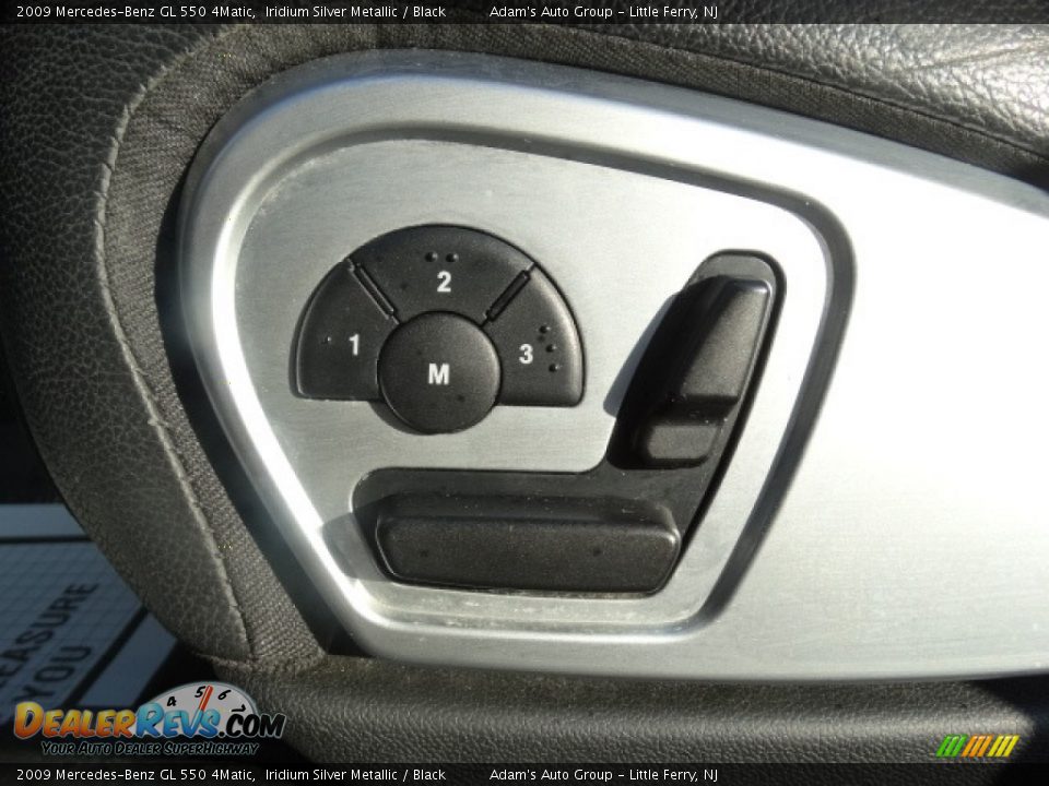 2009 Mercedes-Benz GL 550 4Matic Iridium Silver Metallic / Black Photo #18
