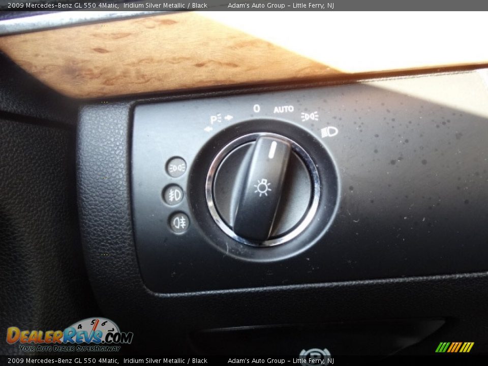 2009 Mercedes-Benz GL 550 4Matic Iridium Silver Metallic / Black Photo #19