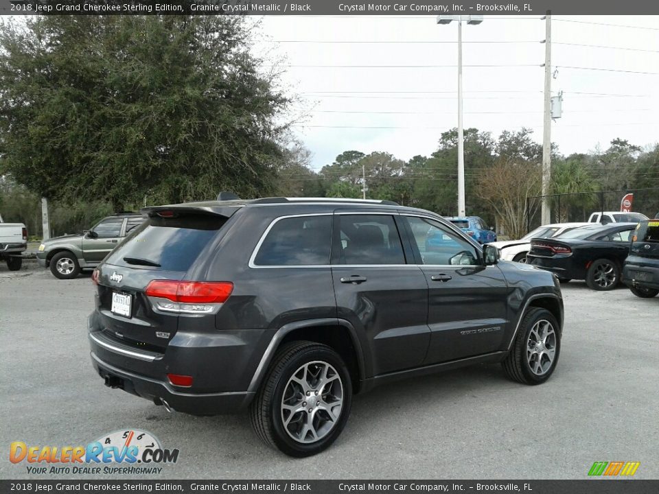 2018 Jeep Grand Cherokee Sterling Edition Granite Crystal Metallic / Black Photo #5