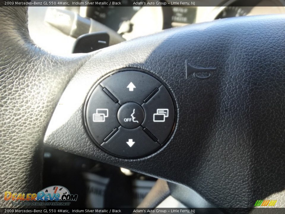 2009 Mercedes-Benz GL 550 4Matic Iridium Silver Metallic / Black Photo #22