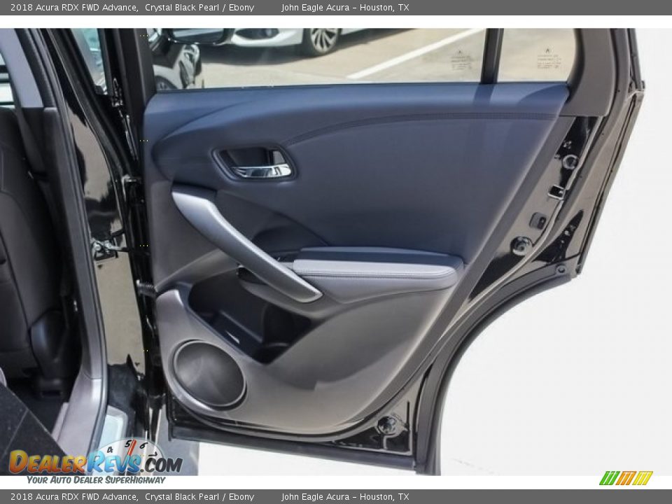 2018 Acura RDX FWD Advance Crystal Black Pearl / Ebony Photo #22