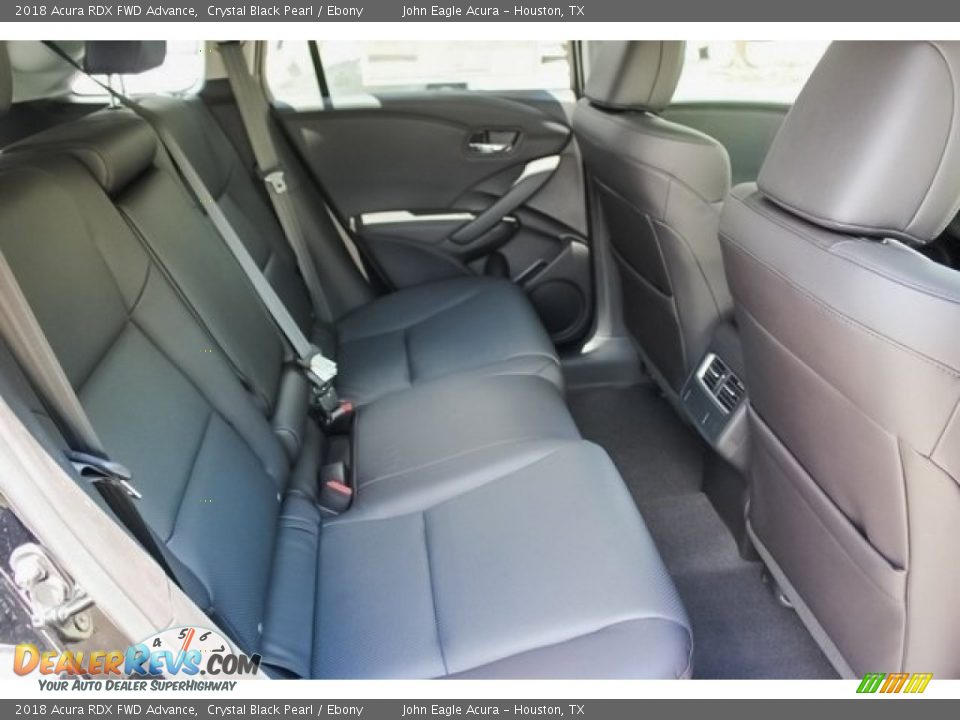 2018 Acura RDX FWD Advance Crystal Black Pearl / Ebony Photo #23