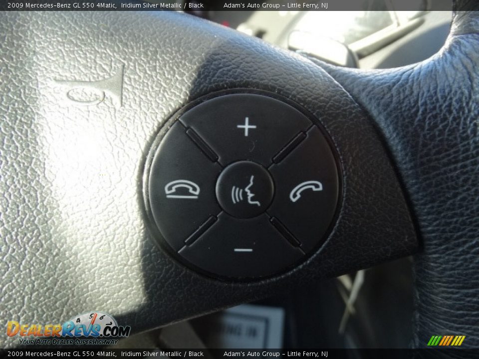2009 Mercedes-Benz GL 550 4Matic Iridium Silver Metallic / Black Photo #23