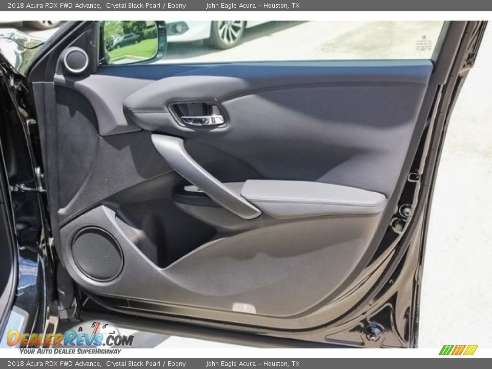 2018 Acura RDX FWD Advance Crystal Black Pearl / Ebony Photo #24