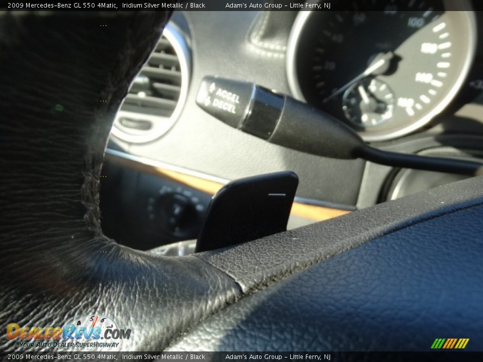 2009 Mercedes-Benz GL 550 4Matic Iridium Silver Metallic / Black Photo #24