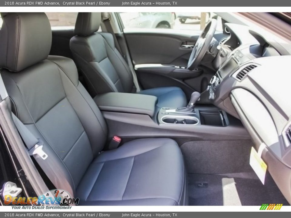 2018 Acura RDX FWD Advance Crystal Black Pearl / Ebony Photo #25