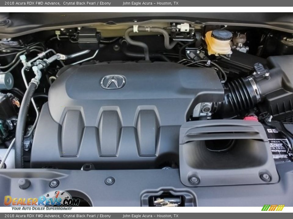 2018 Acura RDX FWD Advance Crystal Black Pearl / Ebony Photo #26