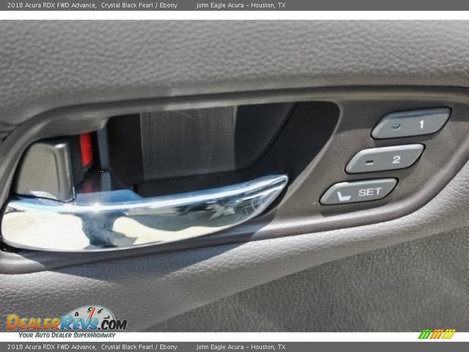 2018 Acura RDX FWD Advance Crystal Black Pearl / Ebony Photo #28