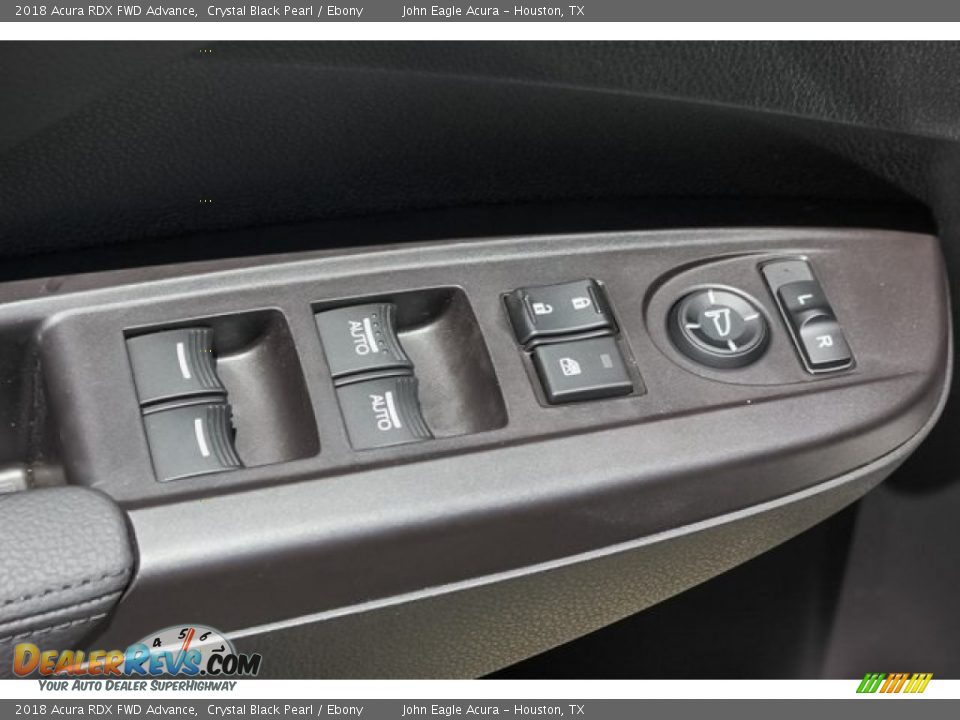 2018 Acura RDX FWD Advance Crystal Black Pearl / Ebony Photo #29