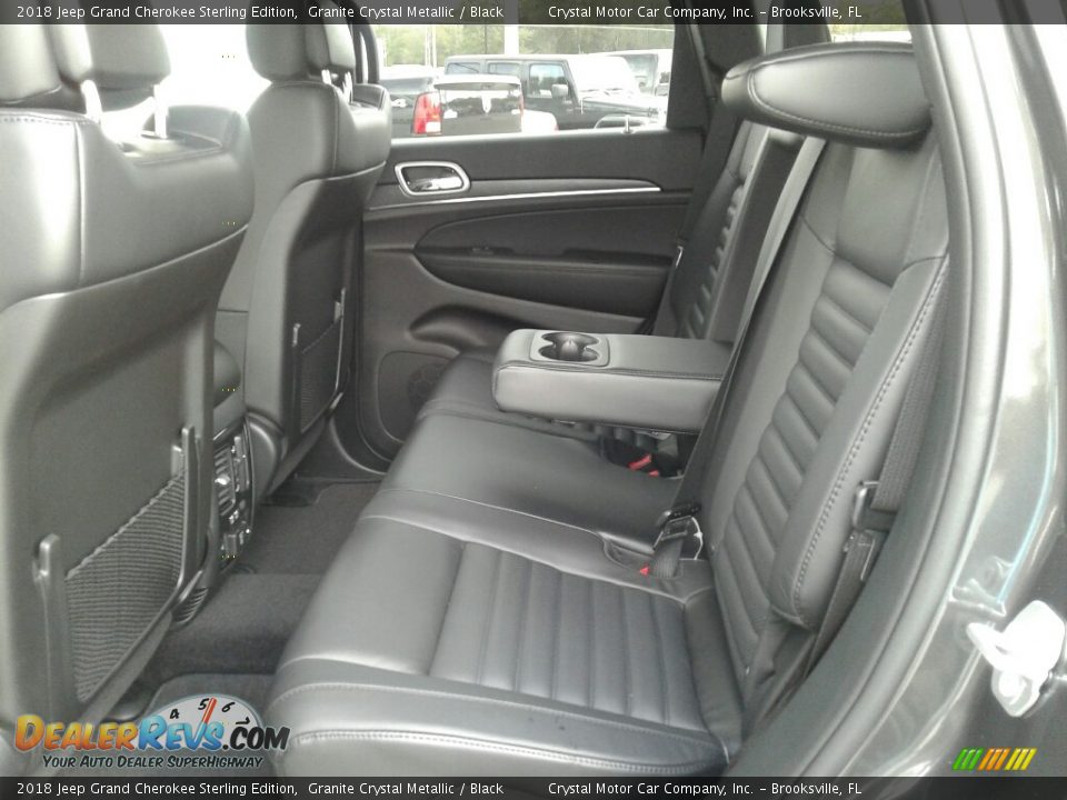 2018 Jeep Grand Cherokee Sterling Edition Granite Crystal Metallic / Black Photo #10