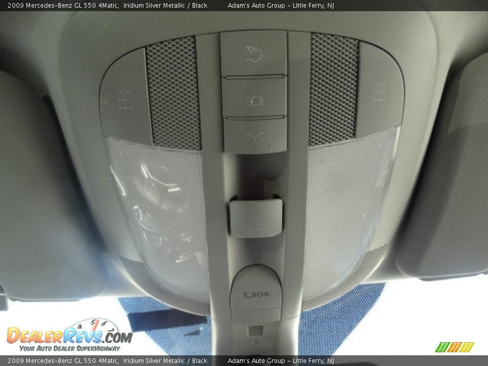 2009 Mercedes-Benz GL 550 4Matic Iridium Silver Metallic / Black Photo #28