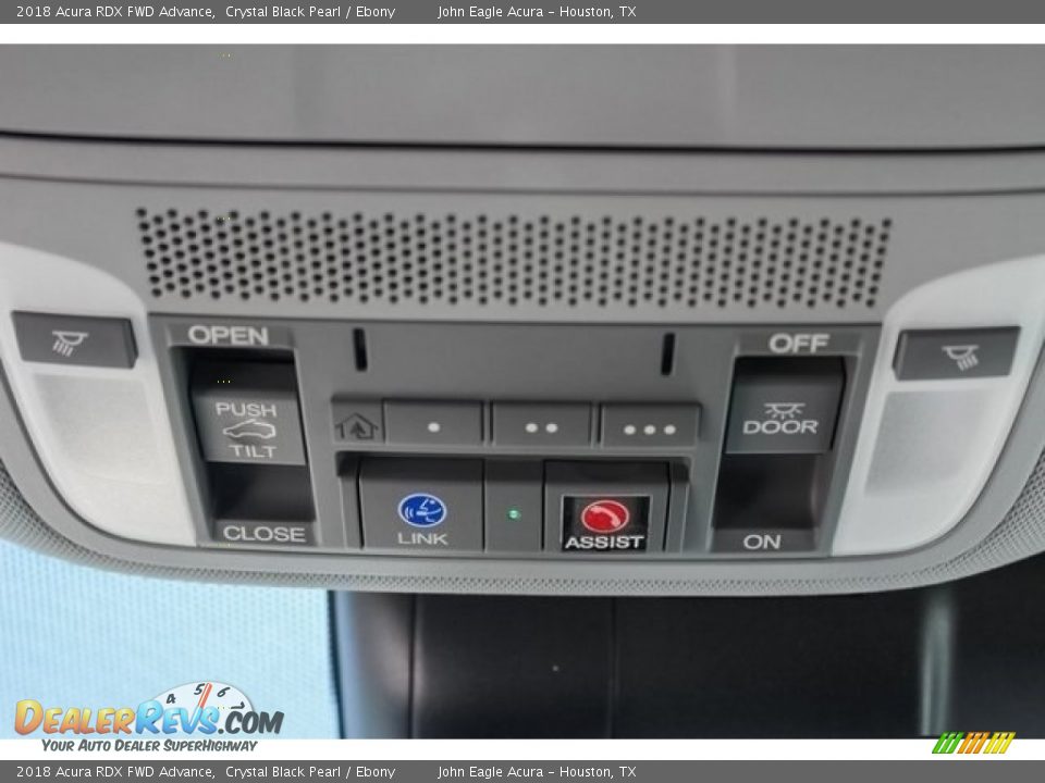2018 Acura RDX FWD Advance Crystal Black Pearl / Ebony Photo #31