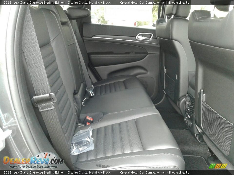 2018 Jeep Grand Cherokee Sterling Edition Granite Crystal Metallic / Black Photo #11