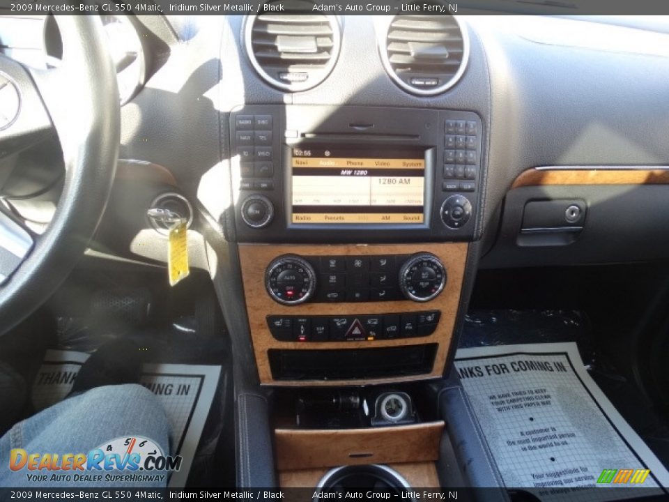 2009 Mercedes-Benz GL 550 4Matic Iridium Silver Metallic / Black Photo #30