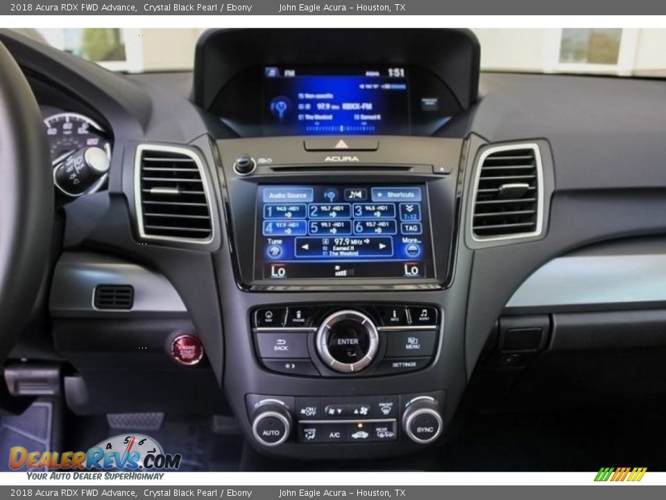 2018 Acura RDX FWD Advance Crystal Black Pearl / Ebony Photo #33