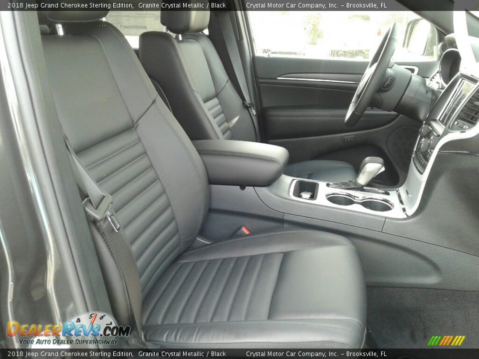 2018 Jeep Grand Cherokee Sterling Edition Granite Crystal Metallic / Black Photo #12