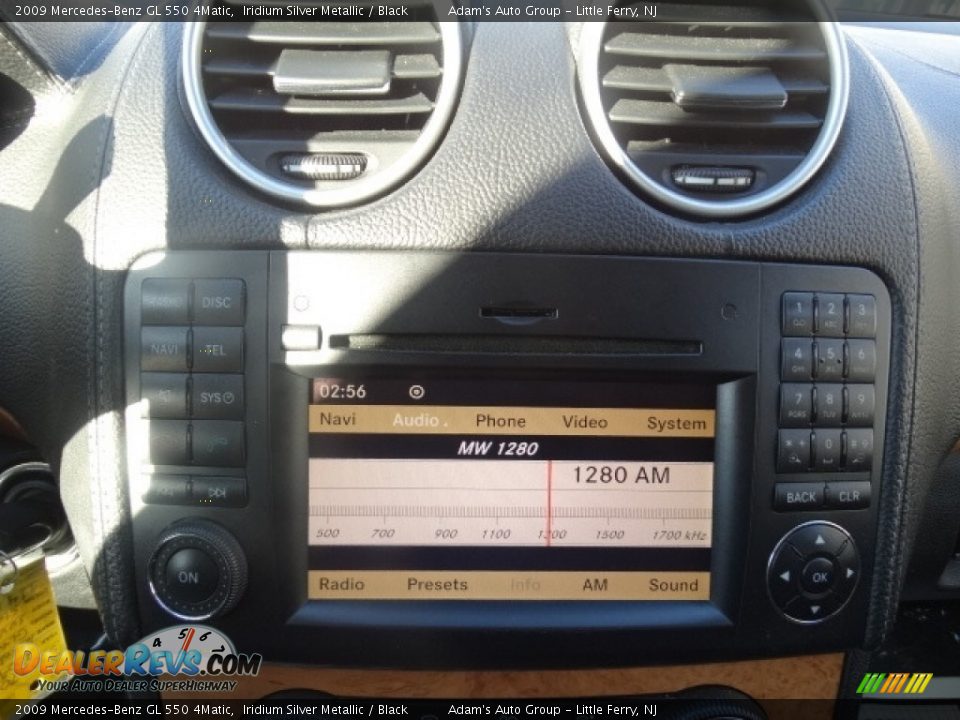 2009 Mercedes-Benz GL 550 4Matic Iridium Silver Metallic / Black Photo #32
