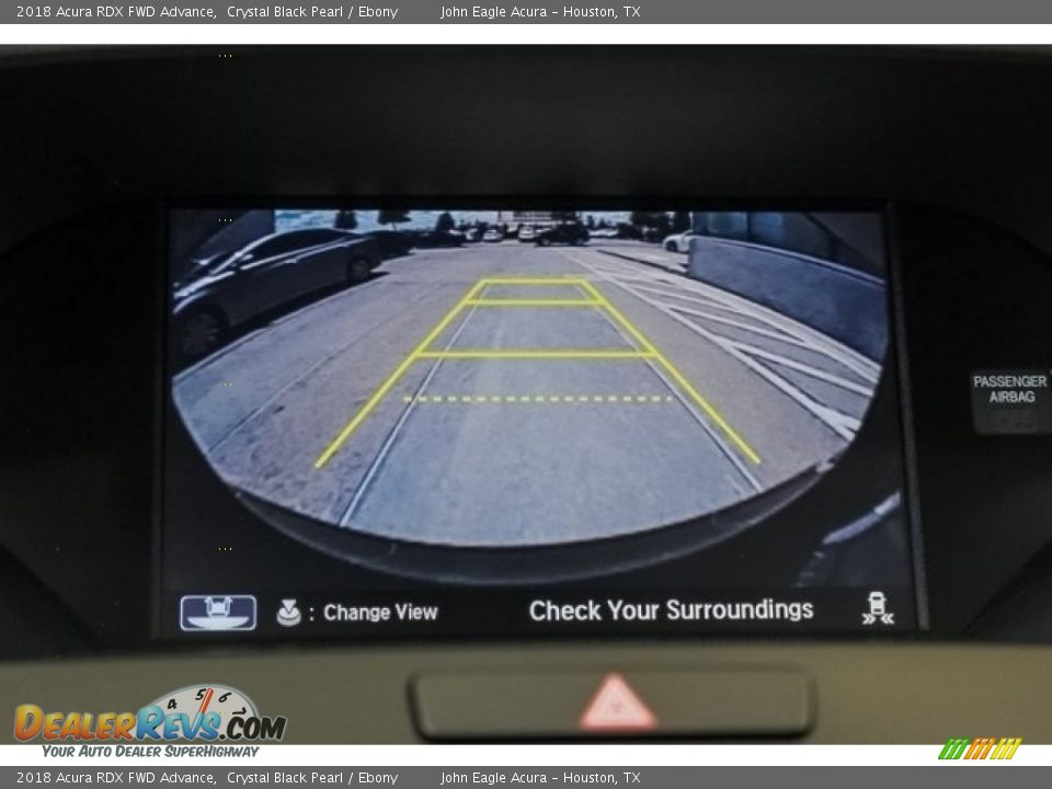 2018 Acura RDX FWD Advance Crystal Black Pearl / Ebony Photo #35
