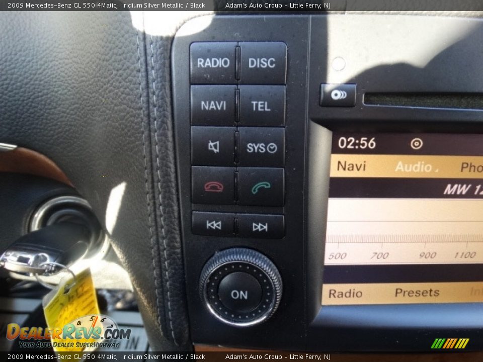 2009 Mercedes-Benz GL 550 4Matic Iridium Silver Metallic / Black Photo #33