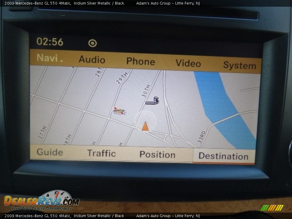 2009 Mercedes-Benz GL 550 4Matic Iridium Silver Metallic / Black Photo #35
