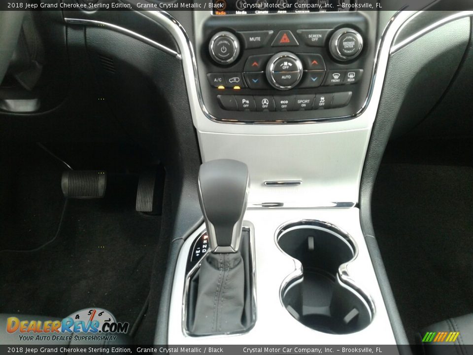 2018 Jeep Grand Cherokee Sterling Edition Granite Crystal Metallic / Black Photo #16