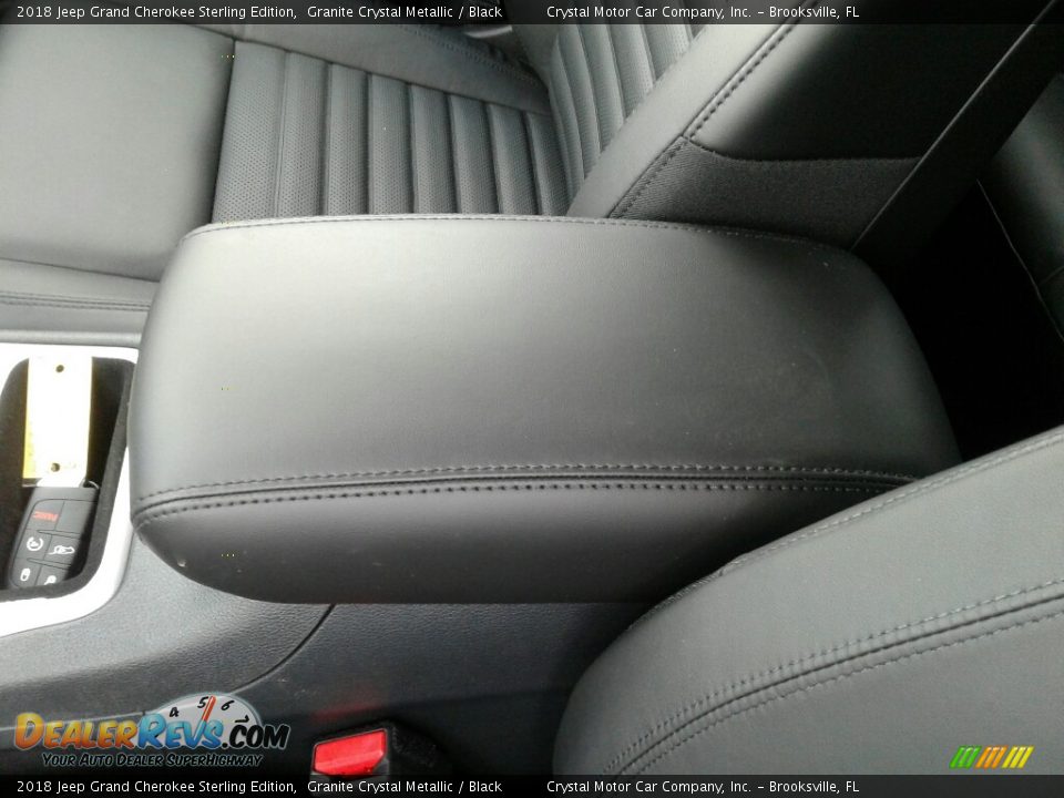 2018 Jeep Grand Cherokee Sterling Edition Granite Crystal Metallic / Black Photo #18