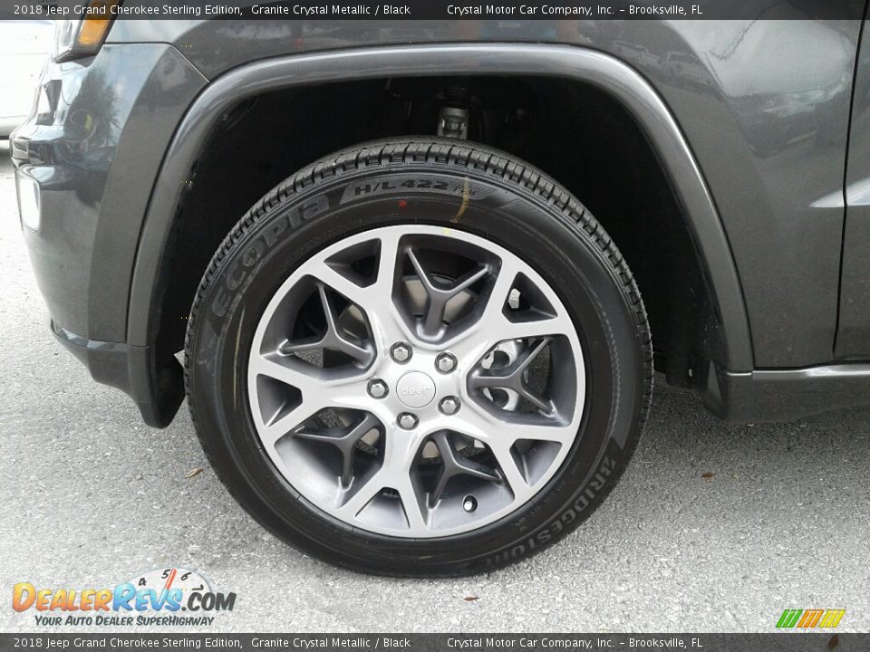 2018 Jeep Grand Cherokee Sterling Edition Granite Crystal Metallic / Black Photo #20