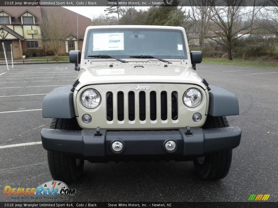2018 Jeep Wrangler Unlimited Sport 4x4 Gobi / Black Photo #3