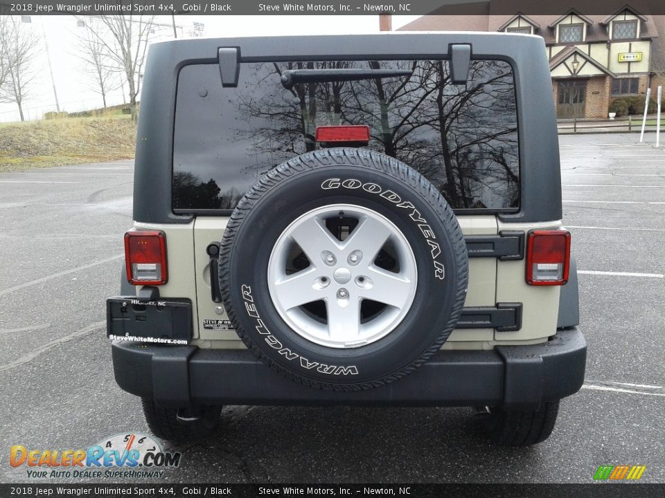 2018 Jeep Wrangler Unlimited Sport 4x4 Gobi / Black Photo #7