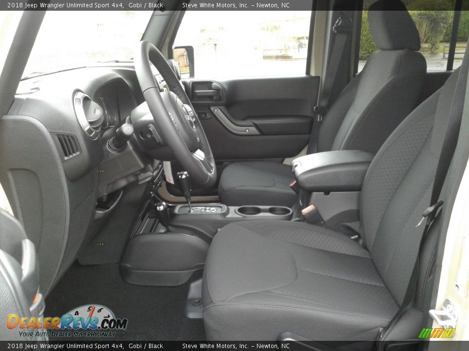 2018 Jeep Wrangler Unlimited Sport 4x4 Gobi / Black Photo #10