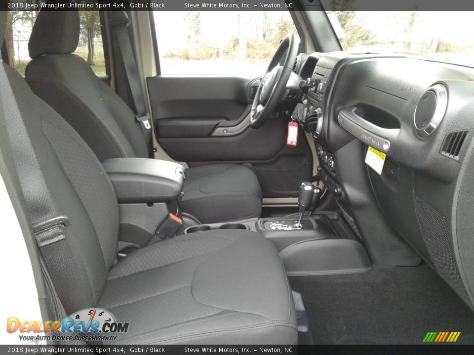 2018 Jeep Wrangler Unlimited Sport 4x4 Gobi / Black Photo #14