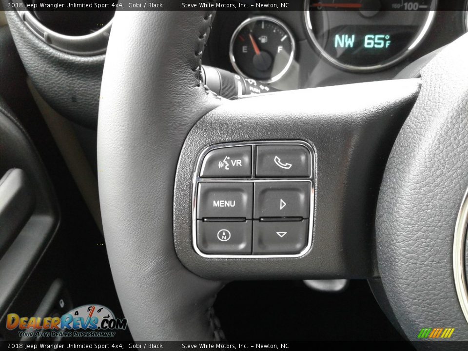2018 Jeep Wrangler Unlimited Sport 4x4 Gobi / Black Photo #16