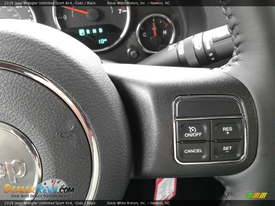 2018 Jeep Wrangler Unlimited Sport 4x4 Gobi / Black Photo #17