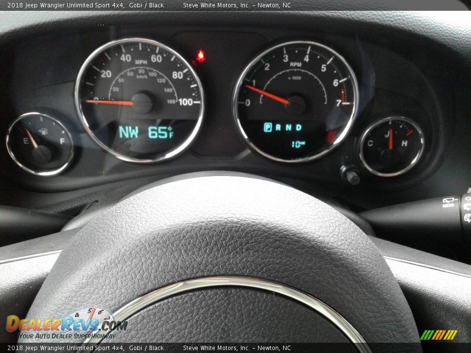 2018 Jeep Wrangler Unlimited Sport 4x4 Gobi / Black Photo #18