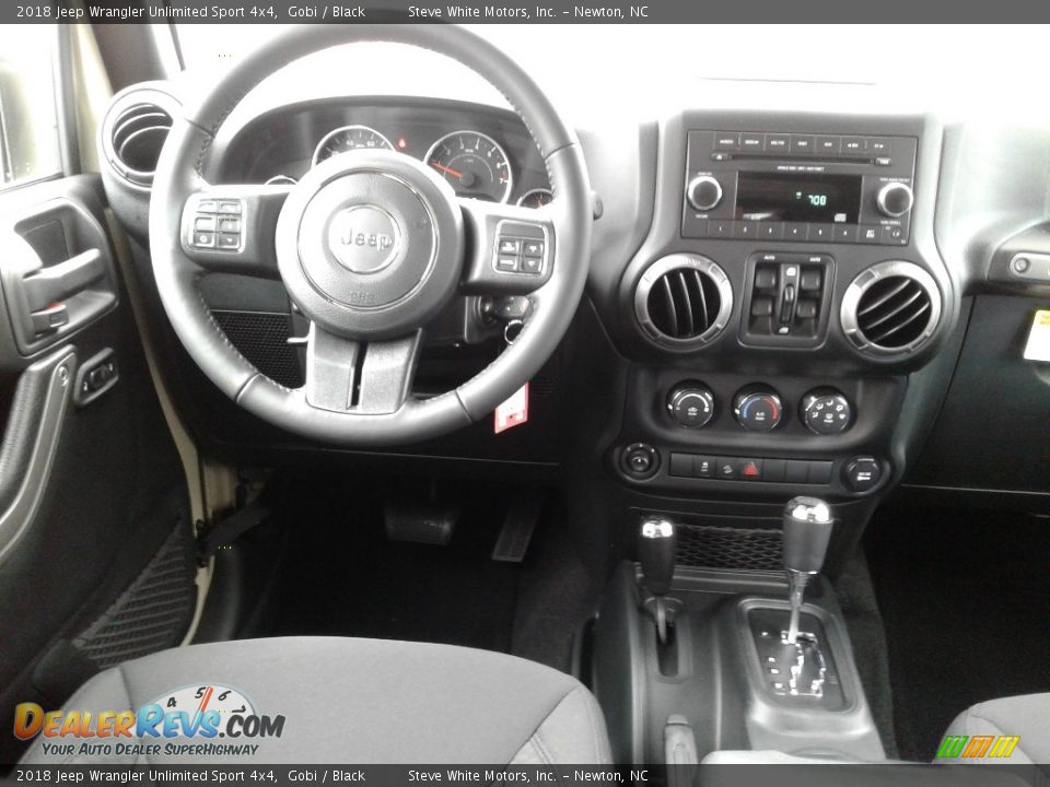 2018 Jeep Wrangler Unlimited Sport 4x4 Gobi / Black Photo #22