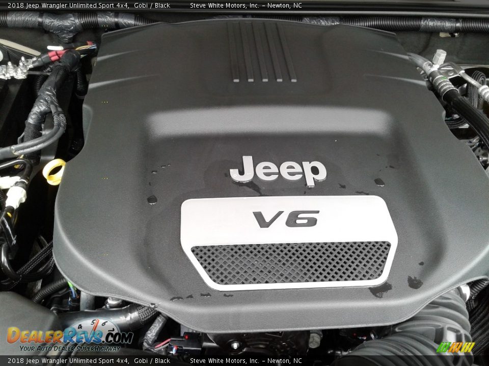 2018 Jeep Wrangler Unlimited Sport 4x4 Gobi / Black Photo #24