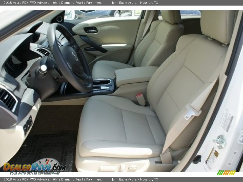 2018 Acura RDX FWD Advance White Diamond Pearl / Parchment Photo #15