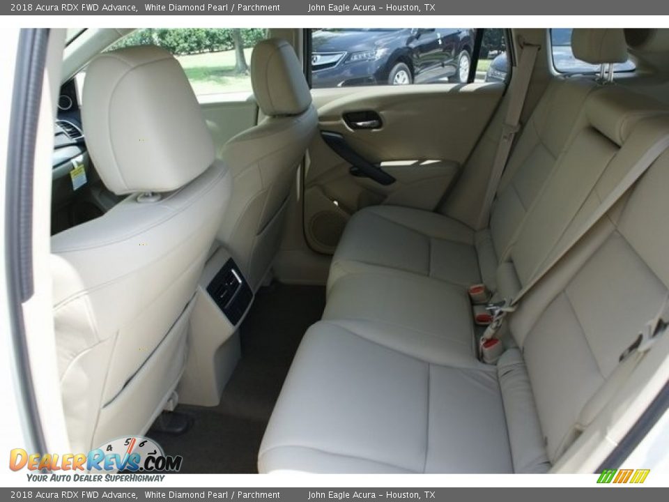 2018 Acura RDX FWD Advance White Diamond Pearl / Parchment Photo #18