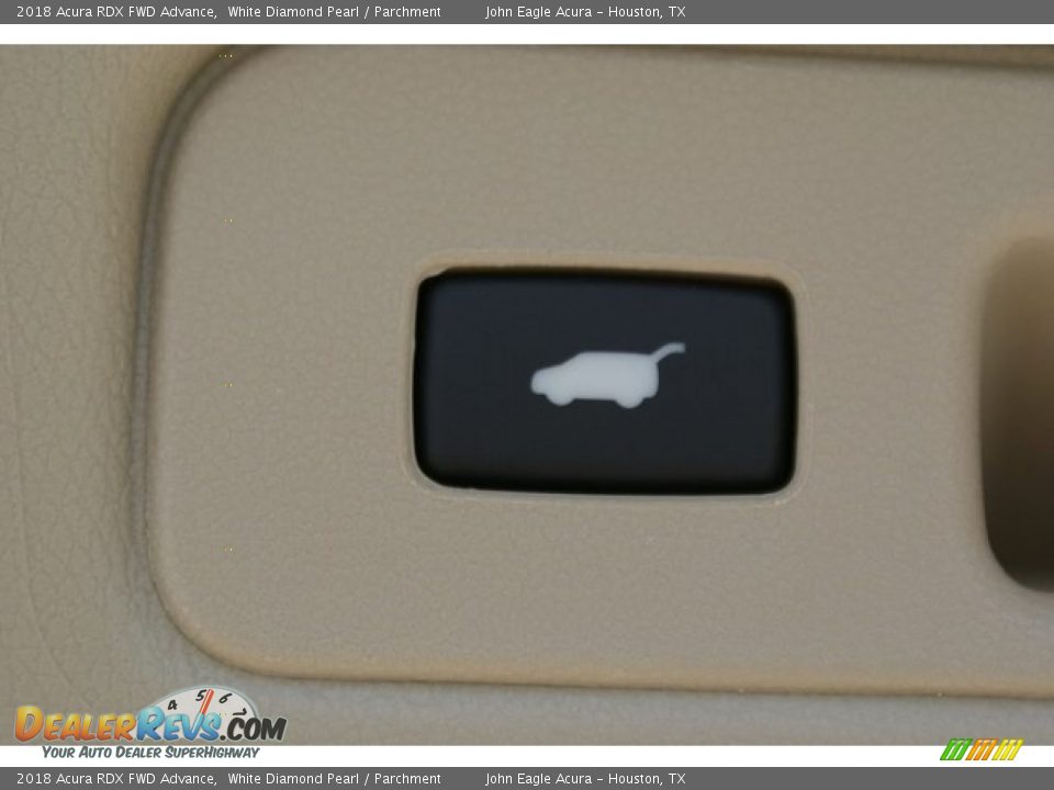 2018 Acura RDX FWD Advance White Diamond Pearl / Parchment Photo #20